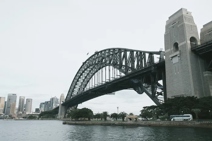 オーストラリアの橋の風景