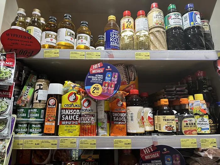 ポーランド・クラクフで日本食品をゲットできるお店